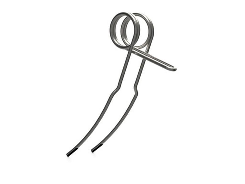 Scraper tine with carbide inserts. Image 1