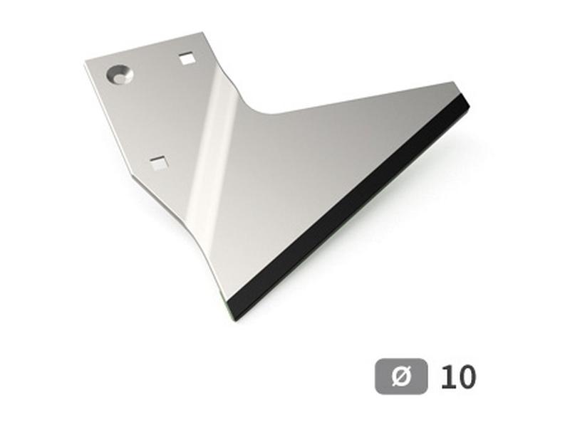 Scraper tine with carbide inserts. Image 1