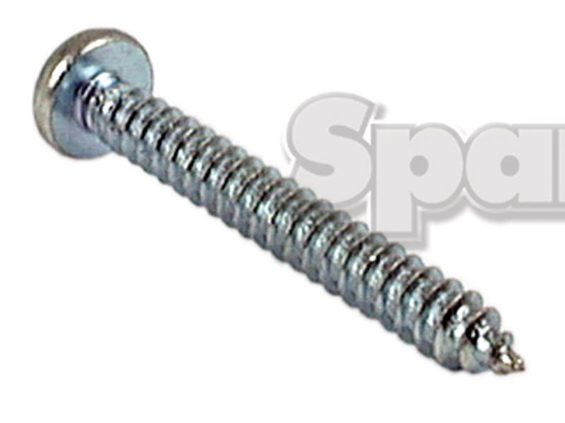 Imperial Self Tapping Pan Head Screw,  No.4x1\'\' (DIN 7971)
