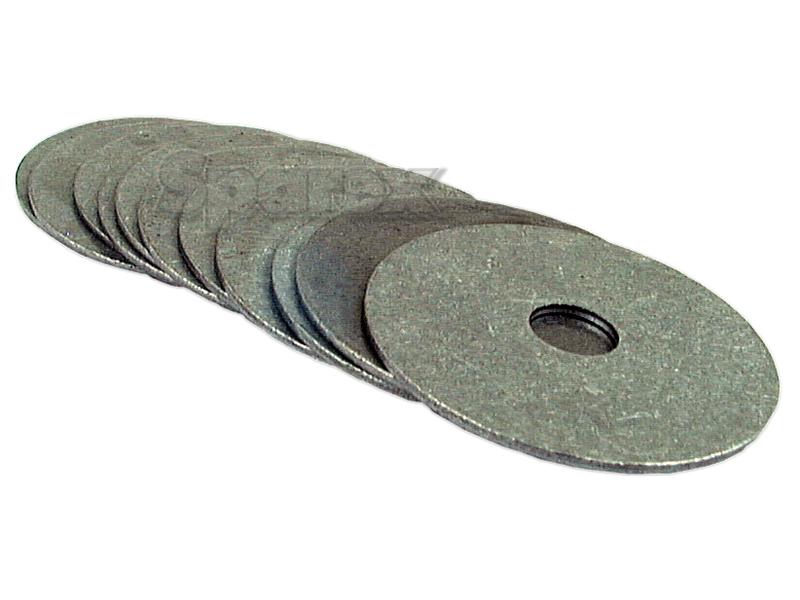 Metrinen korjausaluslevy, Sisä-Ø mm: 7mm, Ulko-Ø mm: 25mm, DIN or Standard No. DIN 7973)