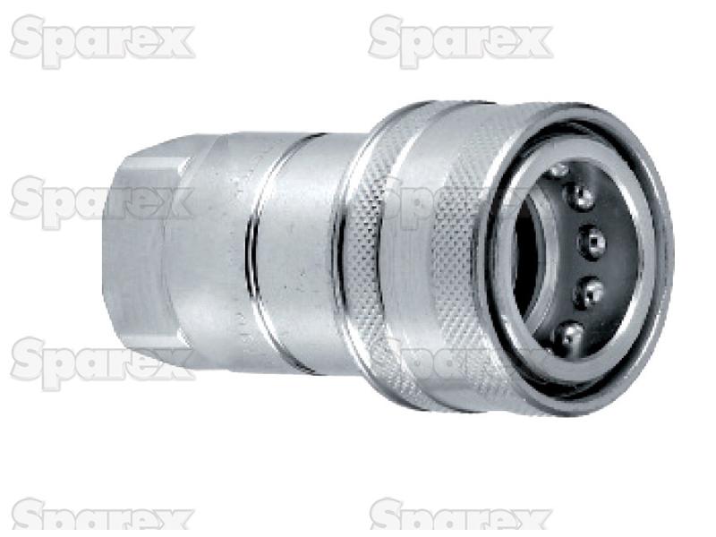 Faster Quick Release Hydraulic Coupling Female 3/8\\'\\' Body x 3/8\\'\\' BSP Female Thread - S.127909