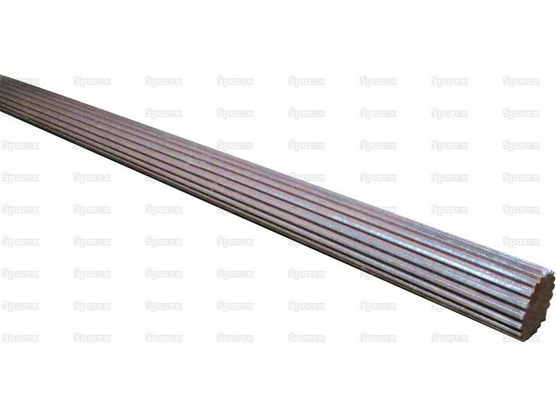 Weasler PTO Splined Shaft - Full Length - 1 5/16\'\' - 20 Spline, Length: 3ft