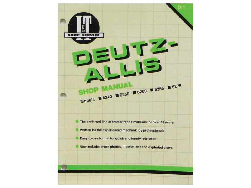 MANUAL, DEUTZ/ALLIS Image 1