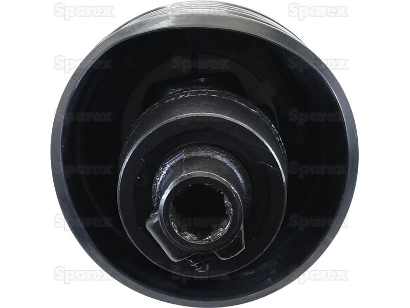 GARDLOC PTO Shaft - (Lz) Length: 860 MM, 1 3/8in X 6 Spline Q.r. to 1 3/8in X 6 Spline Friction Disc Clutch - Sparex Part S.128704 main image 0