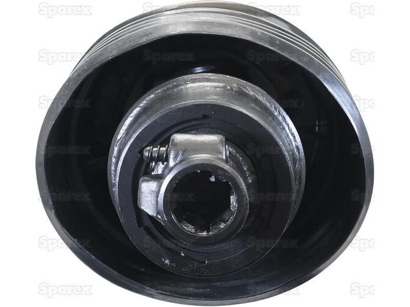 PTO Shaft - (Lz) Length: 860 MM, 1 3/8in X 6 Spline Q.r. to 1 3/8in X 6 Spline Friction Disc Clutch - Sparex Part Number: - Sparex Part S.164305