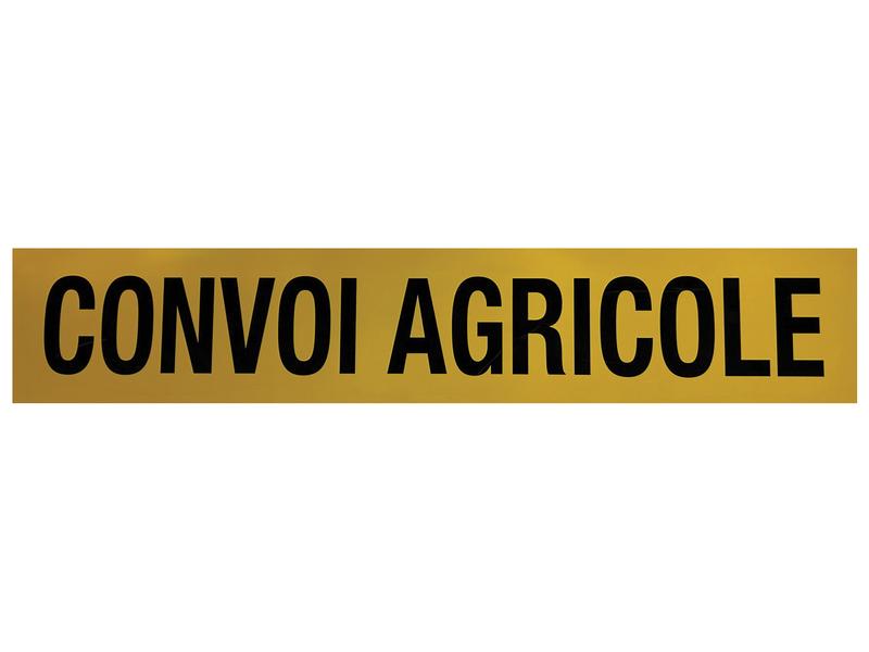 Bord Convoi Agricole Aluminium 1250x250x1.5mm Afbeelding 1
