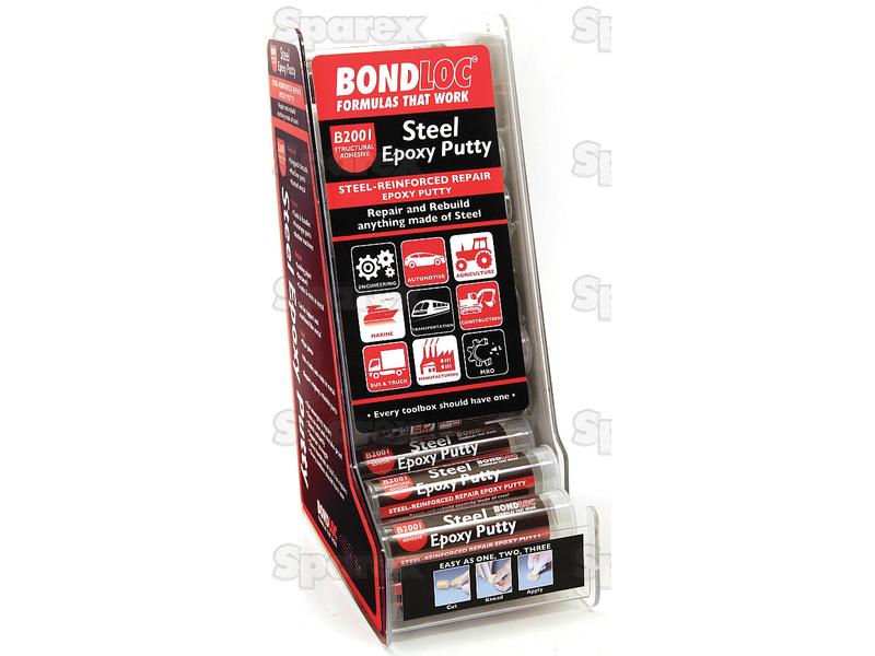 Steel Putty Display Stand with 24pcs x 50g sticks - S.128792
