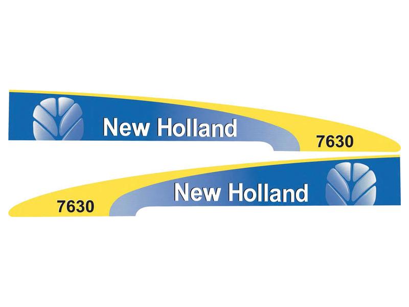 Dekalsats - Ford / New Holland 7630