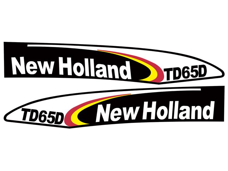 Dekalsats - Ford / New Holland TD65D