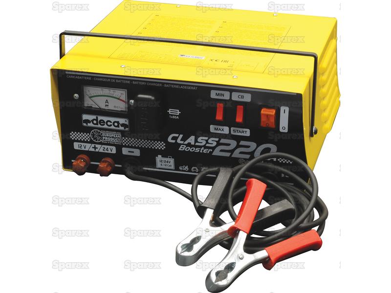 Battery Charger with Booster function - 12/24VV (UK Plug)