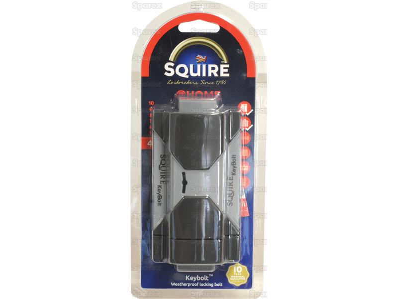Squire Weatherproof Locking Bolt - Key Operated - S.129877