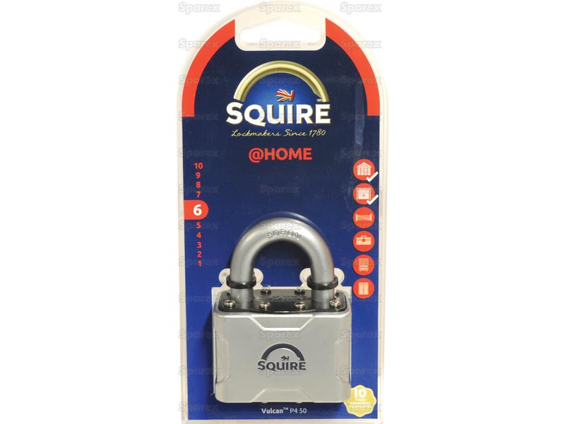Squire P4 50 Sicherheitsschloss, Gehäusebreite: 55mm (Sicherheitseinstufung: 6)