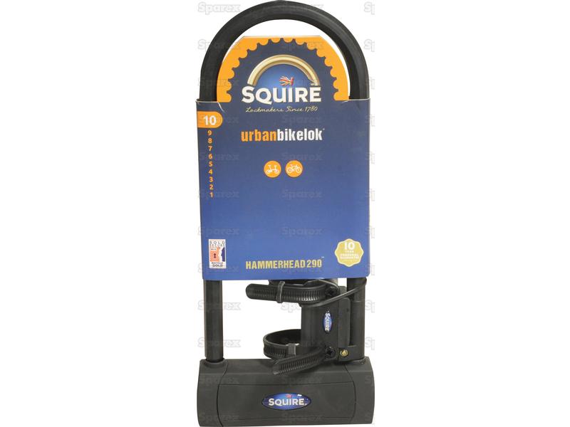 Squire 290 Hammerhead D-sluiting, Body width: 150mm (Security rating: 10)