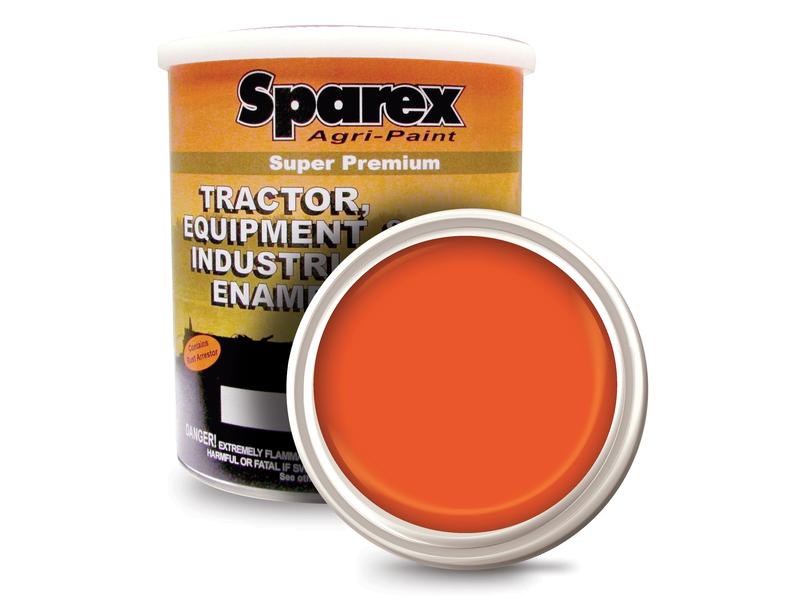 Paint - Gloss, Orange Quart Tin