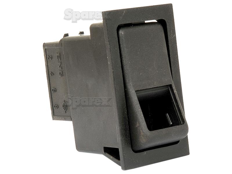 Rocker Switch - Universal Fitting, 3 Position (Off/1/2)