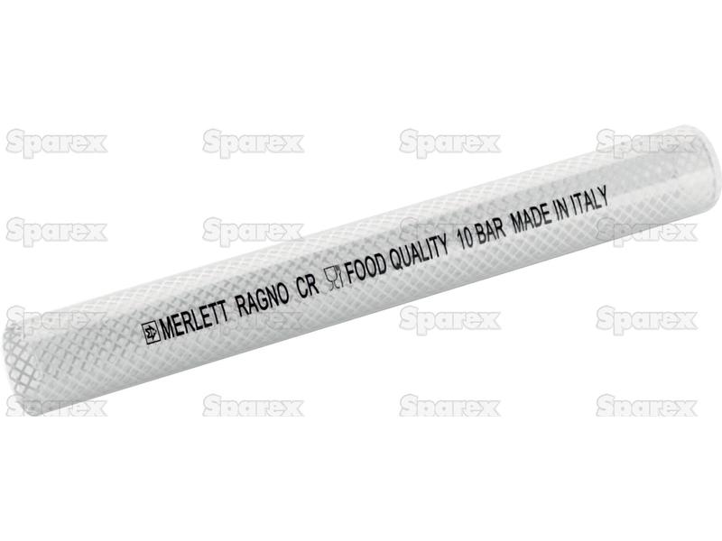 Reinforced PVC hose (Merlett Ragno CR), Hose ID: 13mm (1/2\'\')