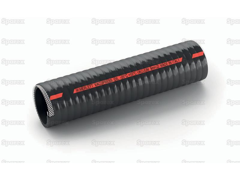 PVC Saug- und Druckschlauch mit verzinkter Stahlspirale Vacupress Oil Schlauch-ID: 25mm