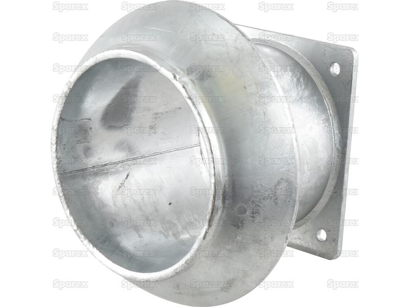 Coupling with Square Flange - Male 8\\'\\' (216mm) x (200mm) (Galvanised) - S.136645