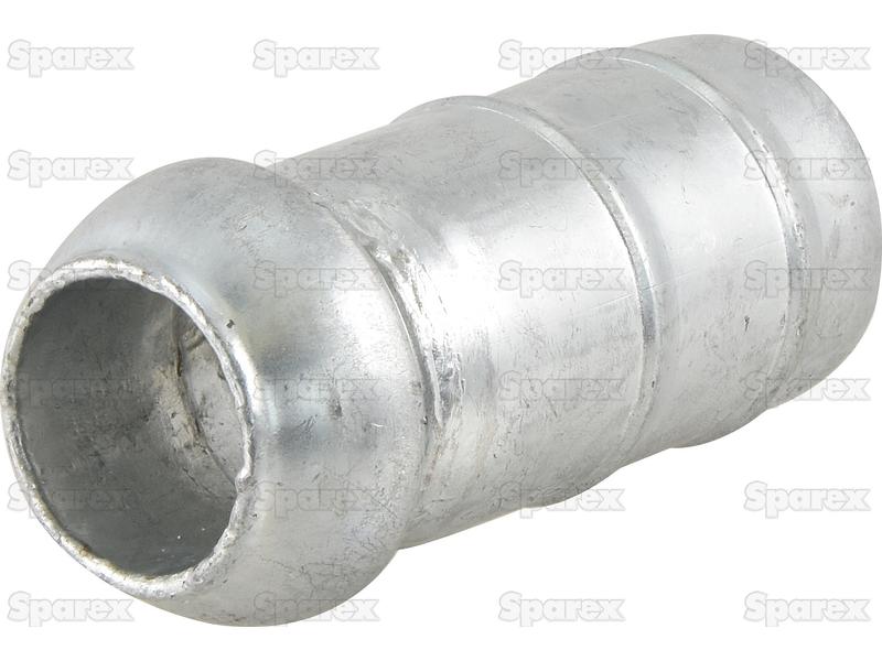 Coupling with Hose End - Male 3\\'\\' (89mm) x3 1/2\\'\\' (89mm) (Galvanised) - S.136651