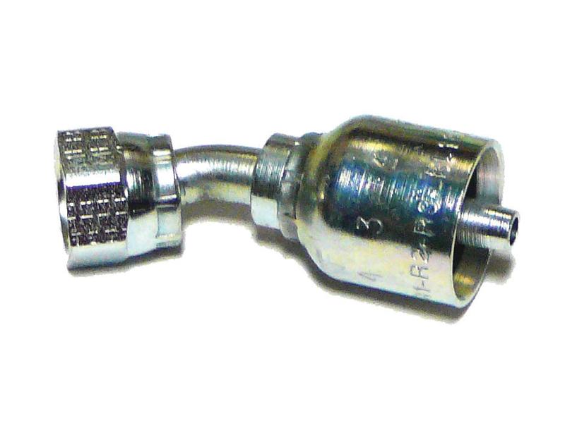 Pioneer UNF Hose Insert 1/4\'\' x 9/16 x 18\'\' Female 135° Swept Swivel Image 1