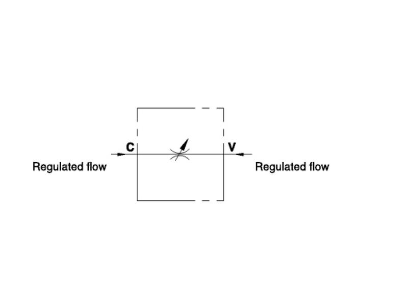 MARCHESINI Bi-Directional Flow Control Valve 1/2'' BSP (50 L/min Flow Rate)
