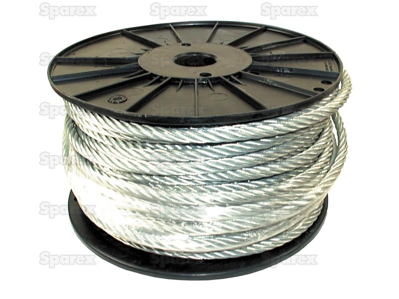 Wire Rope With Steel Core - Stainless Steel, Ø10mm x 25M