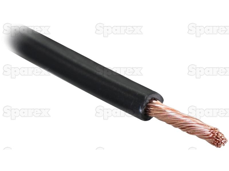 Electrical Cable - 1 Core, 70mm² Cable, Black (Length: 50M), () - S.139740