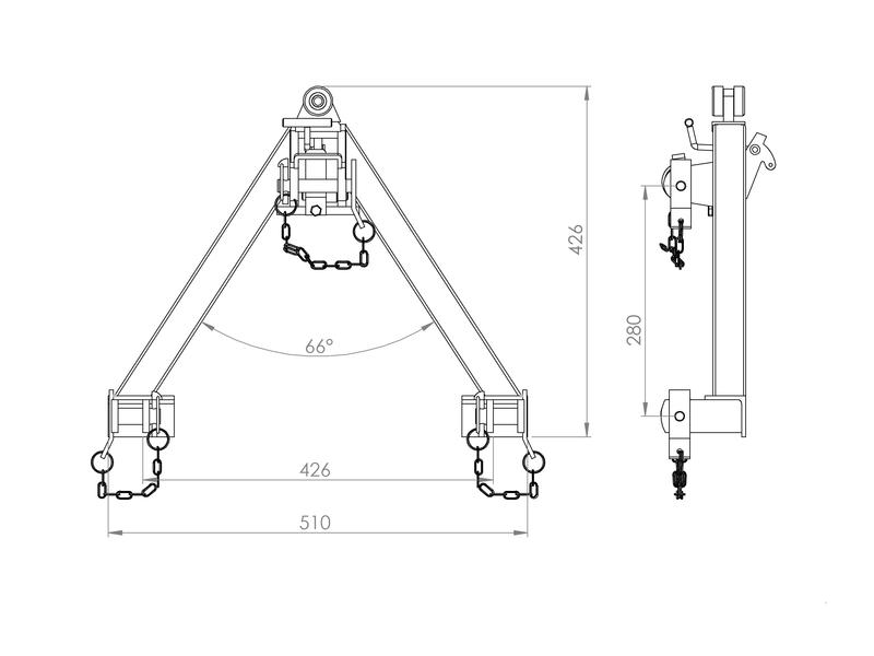 A Frame Quick Hitch System Catcommunal Ce Approved