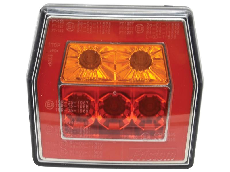 LED Fanale Posteriore, Funzioni: 3, Stop / Posizione / Freccia, DX / SX, 12-36V