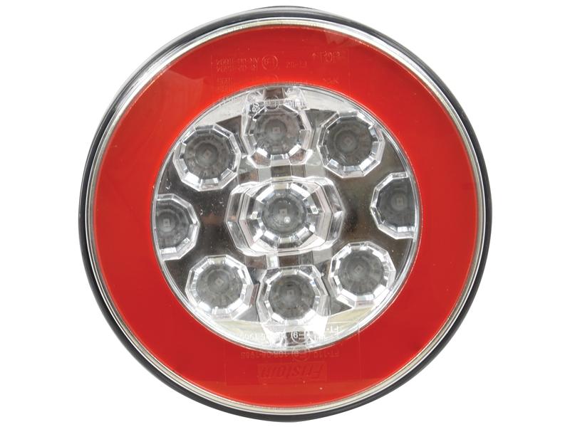 LED Rückleuchte, Funktion: 2, Rückleuchte (rot)/Nebelschlussleuchte, Rechts und Links, 12-36V