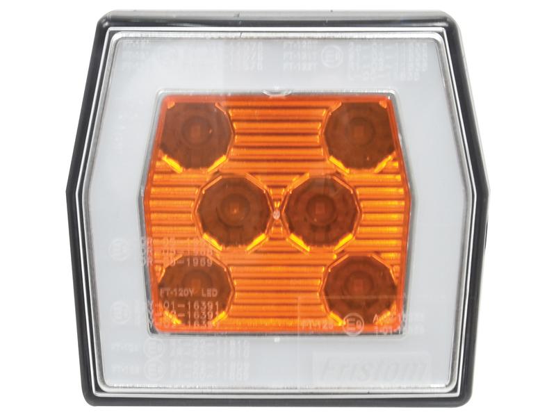 LED Halogen frontlys og blinklys, 12-36V (Venstre og Høyre)