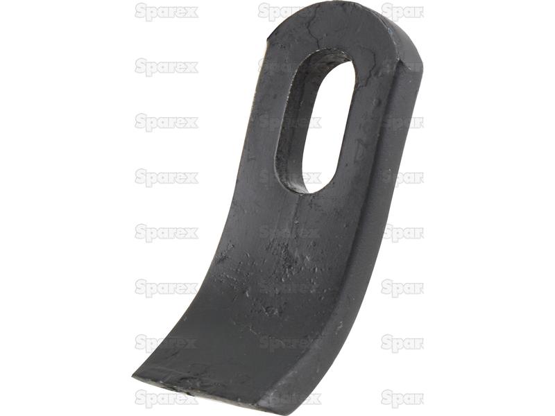Y type flail, Length: 98mm, Width: 40mm, Hole Ø: 36x16mm, Thickness: 12mm. Replacement for Rousseau, Lagarde, Kuhn, McConnel, Quivogne, Agrimaster, Ferri, S.M.A, Votex
