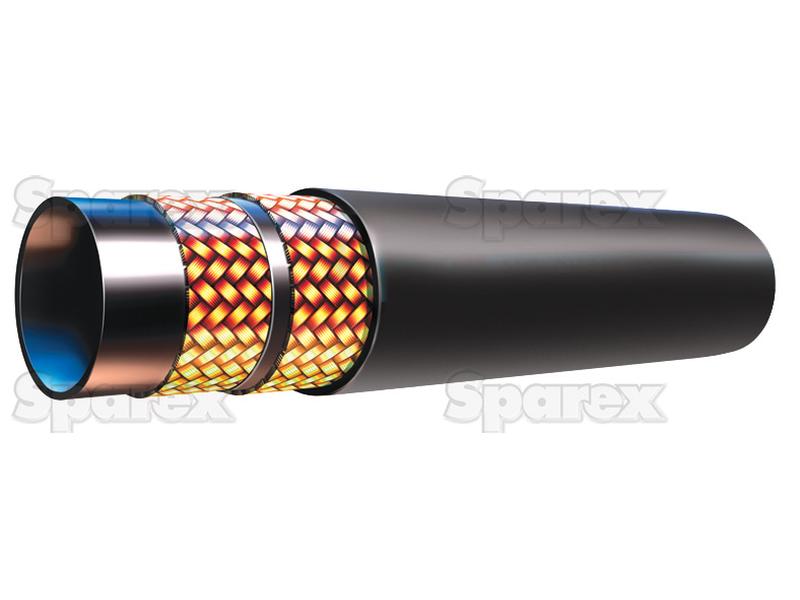 Parker 2 Wire GlobalCore Hydraulic Hose, 487-12 - ISO 18752-AC 2 WIRE, 3/4\'\'Ø