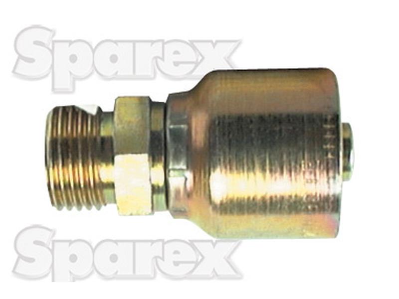 Pioneer ORFS Hose Fitting 3/8\'\' x 1 3/16\'\' x 16\'\' Male Straight