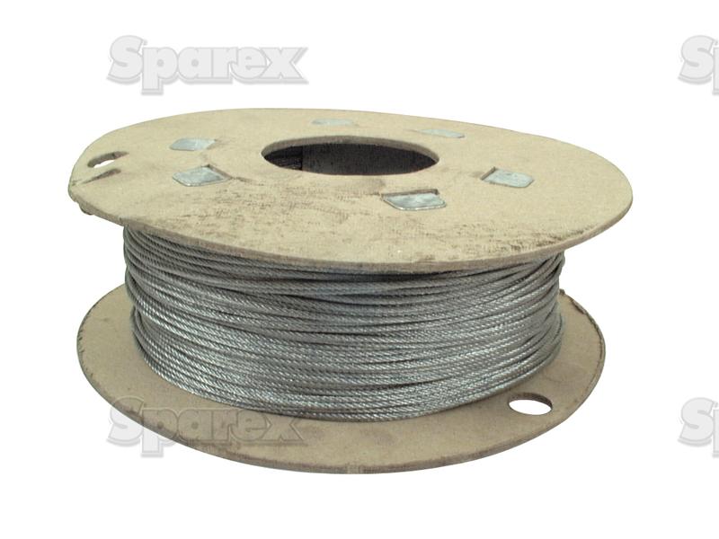 Wire Rope With Steel Core - Steel, Ø2mm x 220M
