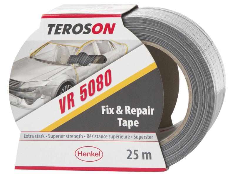 Schadeherstel tape met hoge sterkte, Teroson VR5080 - 50mm x 25m