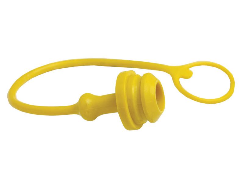 Faster Dust Plug Yellow PVC Fits 3/8\'\' Female Coupling - TM Series TM38G