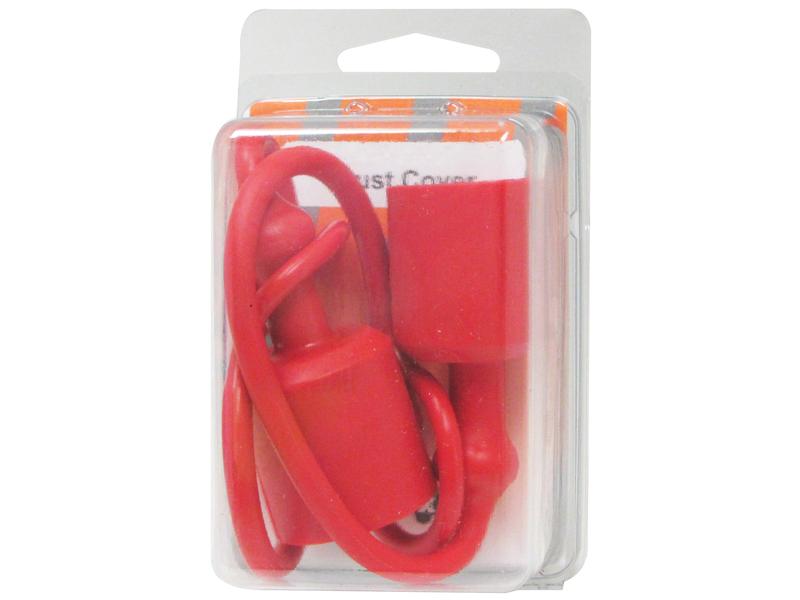 Faster Dust Cap Red PVC Fits 3/8\'\' Male Coupling - TF Series TF38R (Agripak 2  pcs.)