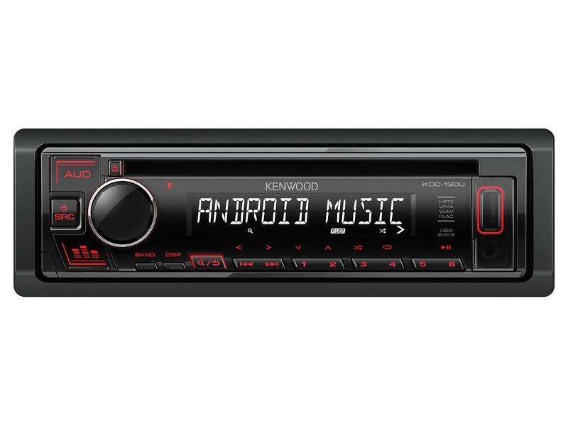 Radio - Android | USB | CD | Receiver (KDC130UR)