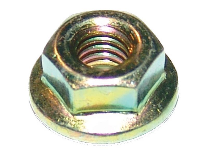 Flange Nut, Size: M10x1.50mm (DIN 6923)