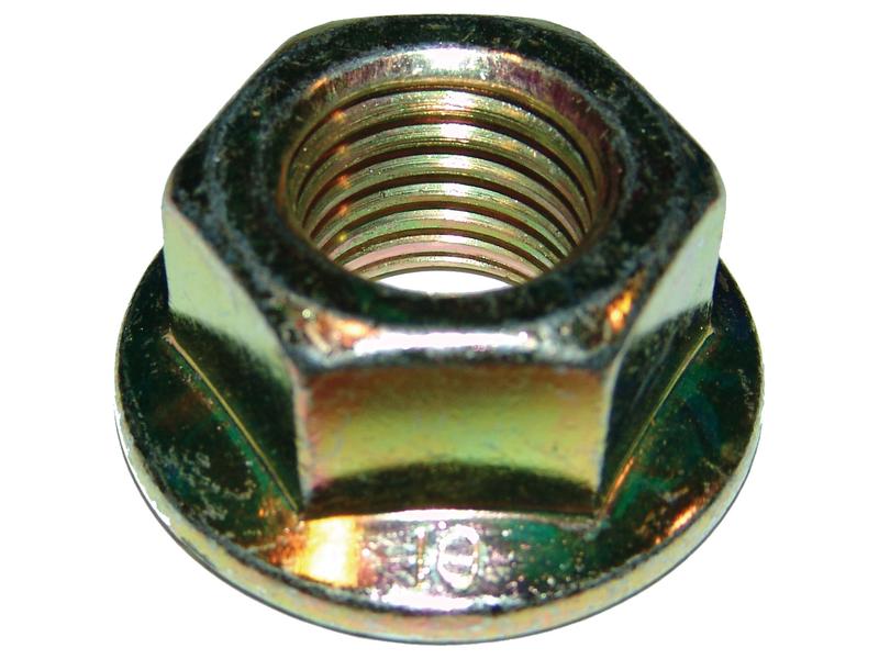 Flange Nut, Size: M10x1.50mm (DIN 6923)