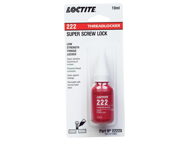 LOCTITE® 222 Threadlocking Adhesive - 10ml