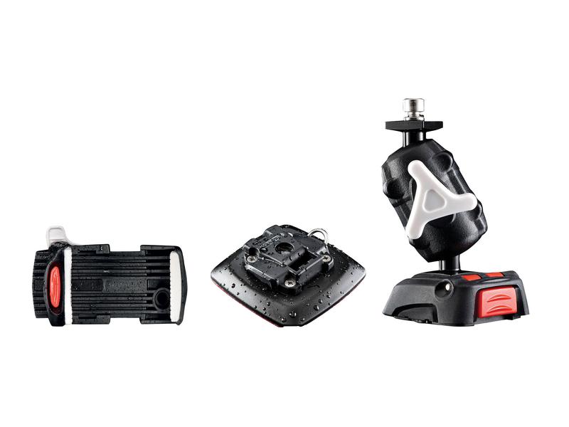 ROKK™ Mini Adjustable Phone Clamp with Suction Mount