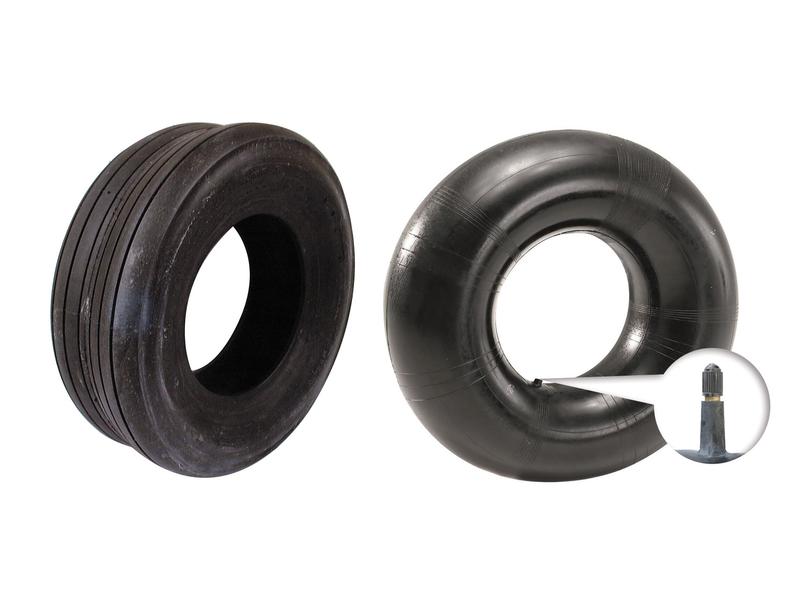 Tyre & Tube Set, 18 x 8.50 - 8, 4PR, TR13 Straight Valve