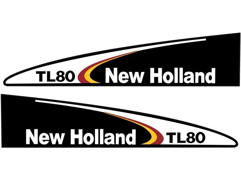 Kit d\'autocollants - Ford / New Holland TL80