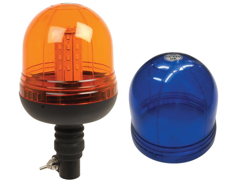 LED Beacon (Amber / Blue), Interference: Not Classified, Flexible Pin, 12-24V