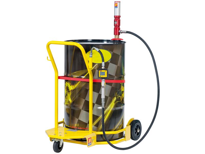 Wheeled Oil Set - Suitable for barrels of 180 – 220kgs/55 Gals