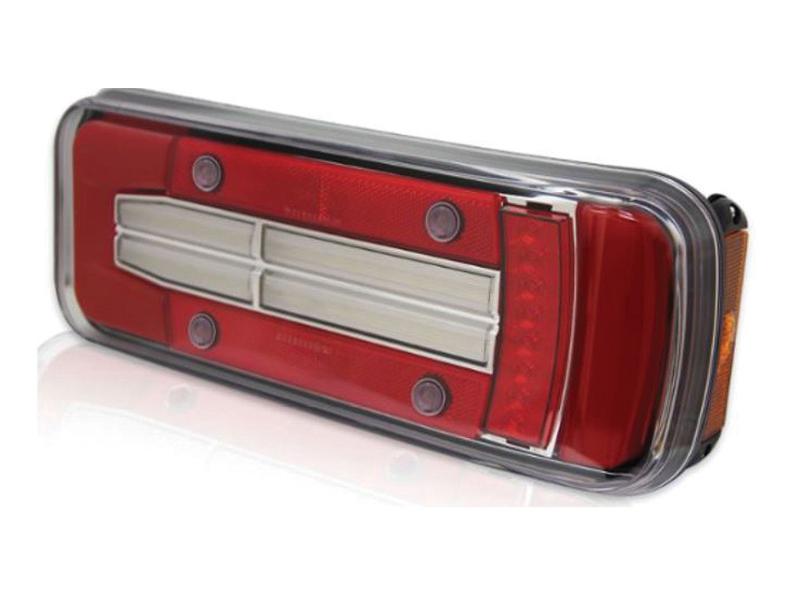 LED Combinatielicht Achter, Functies: 8 functies, Links, 12-24V Afbeelding 1