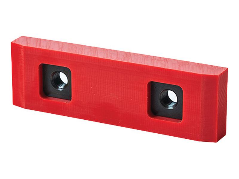 Verschleißplatte – Rot 150 x 45 x 19 mm Bild 1