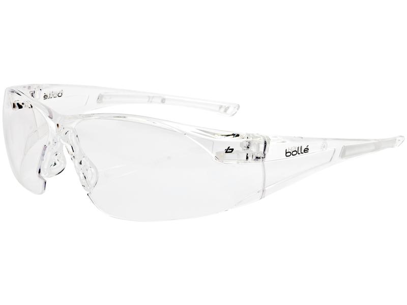 Safety Glasses, (Lens Colour: Clear) - RUSH